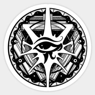 All Seeing Eye Logo Sticker